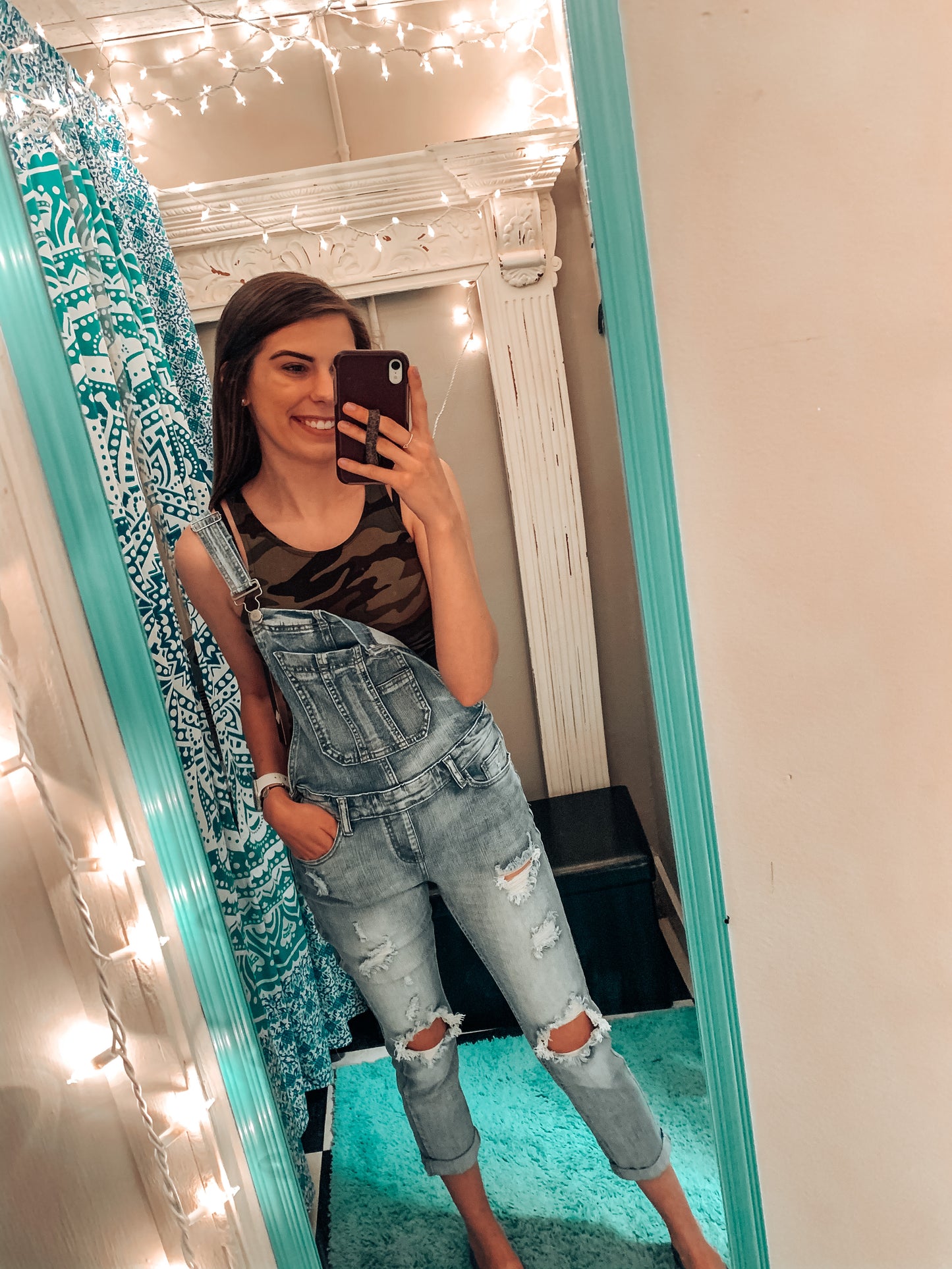 FINAL SALE - Seamless Tank Top Bodysuit - Camo (Sizes S/M, L/XL)