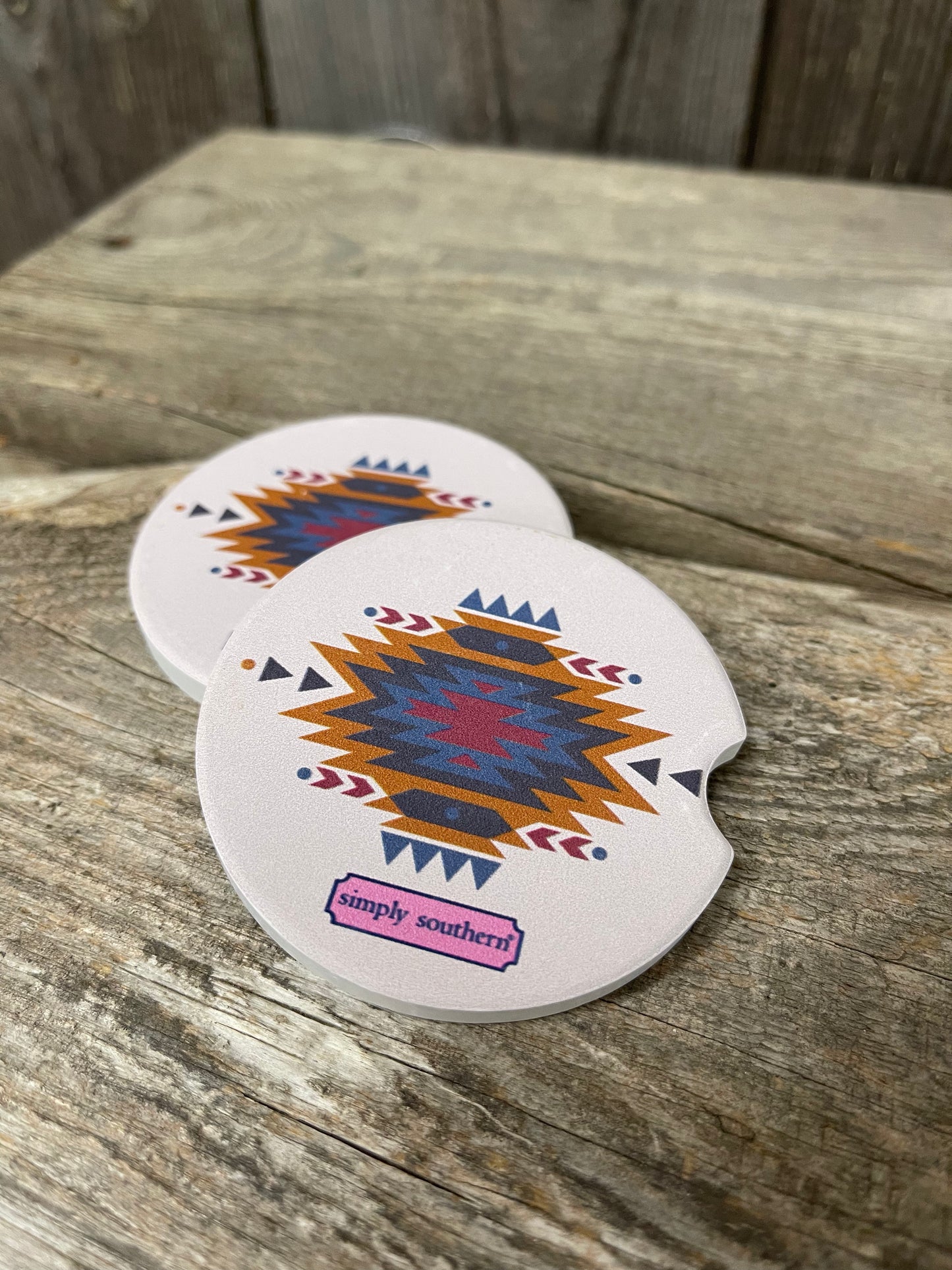 FINAL SALE - Simply Southern - Car Coasters - Asst. Designs