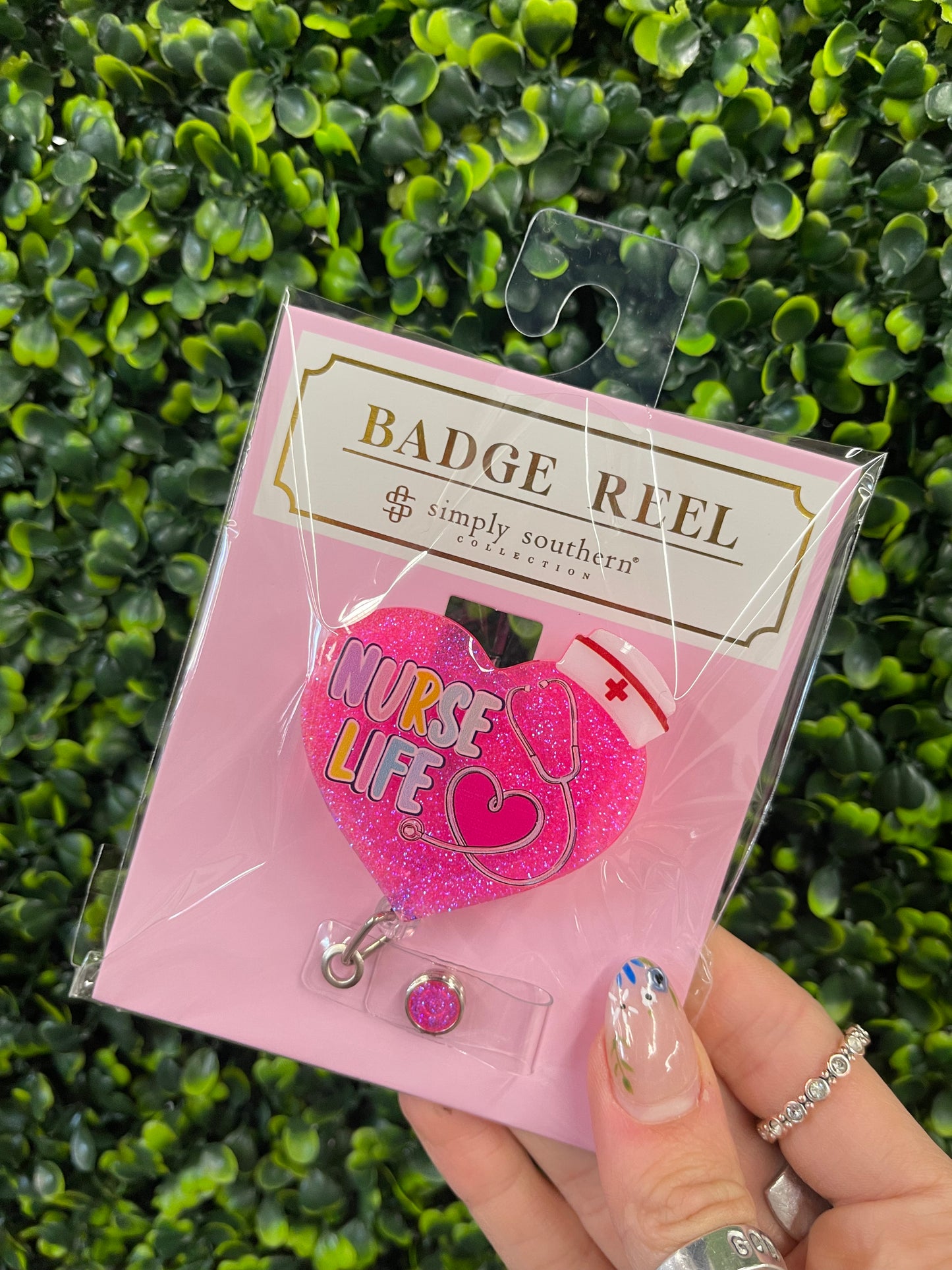 FINAL SALE - Simply Southern - Badge Reel - ASST.