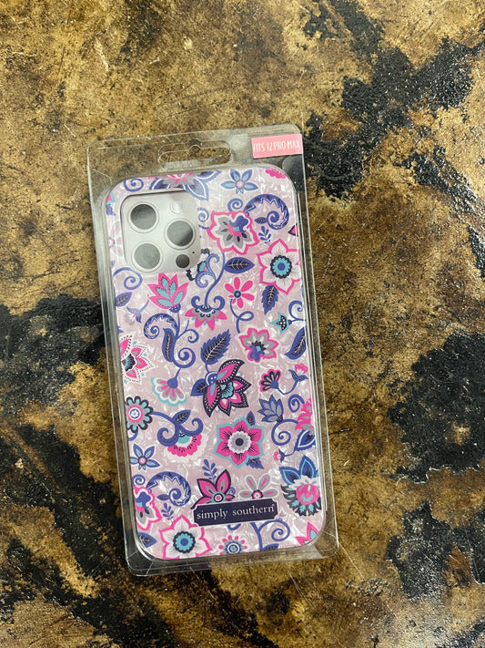 FINAL SALE - Simply Southern - iPhone 12 Pro MAX Case - Bloom