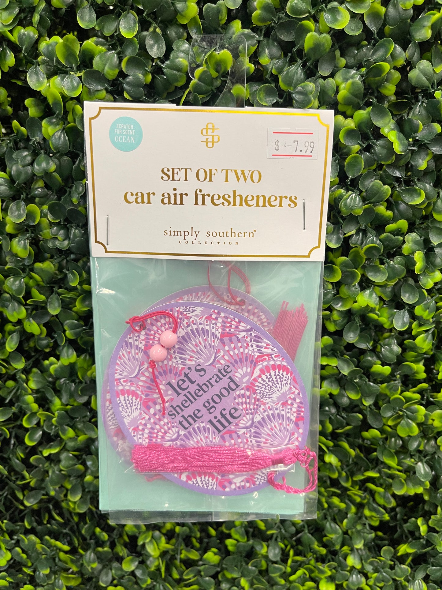 FINAL SALE - Simply Southern - Car Air Fresheners - Asst. - 2023