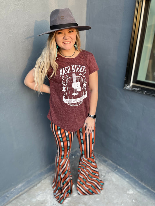FINAL SALE - Broadway Girls Flare Bell Bottoms