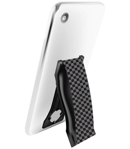 LoveHandle PRO Phone Grip - Checkered Grey