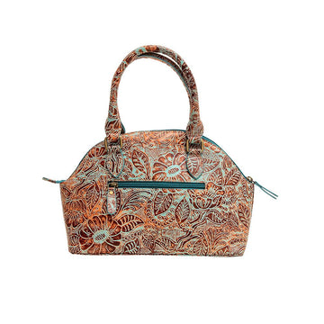 Myra Bag - Ebenezer Tooled Leather Bag
