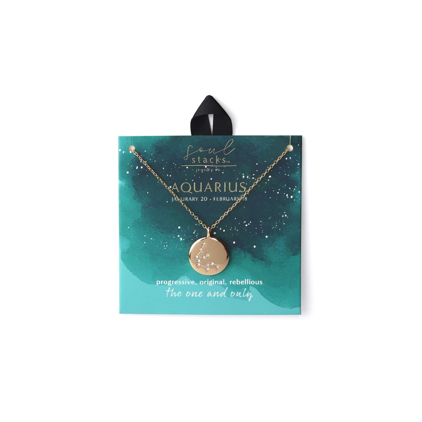 Soul Stacks Star Sign Pendant Necklace - Asst