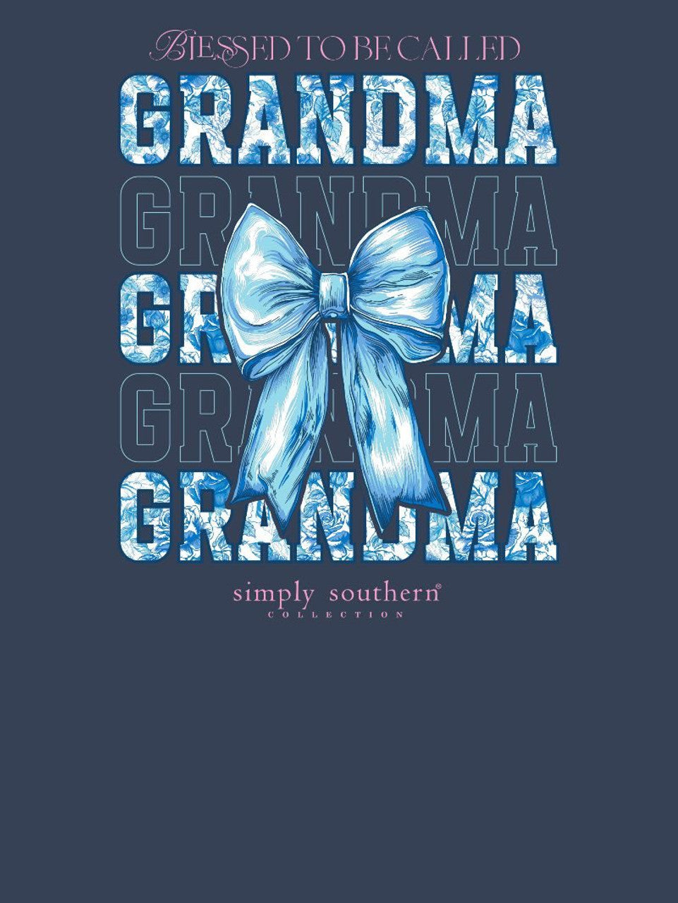 FINAL SALE - Simply Southern - Blessed to be Called Grandma Long Sleeve Tee - 2024