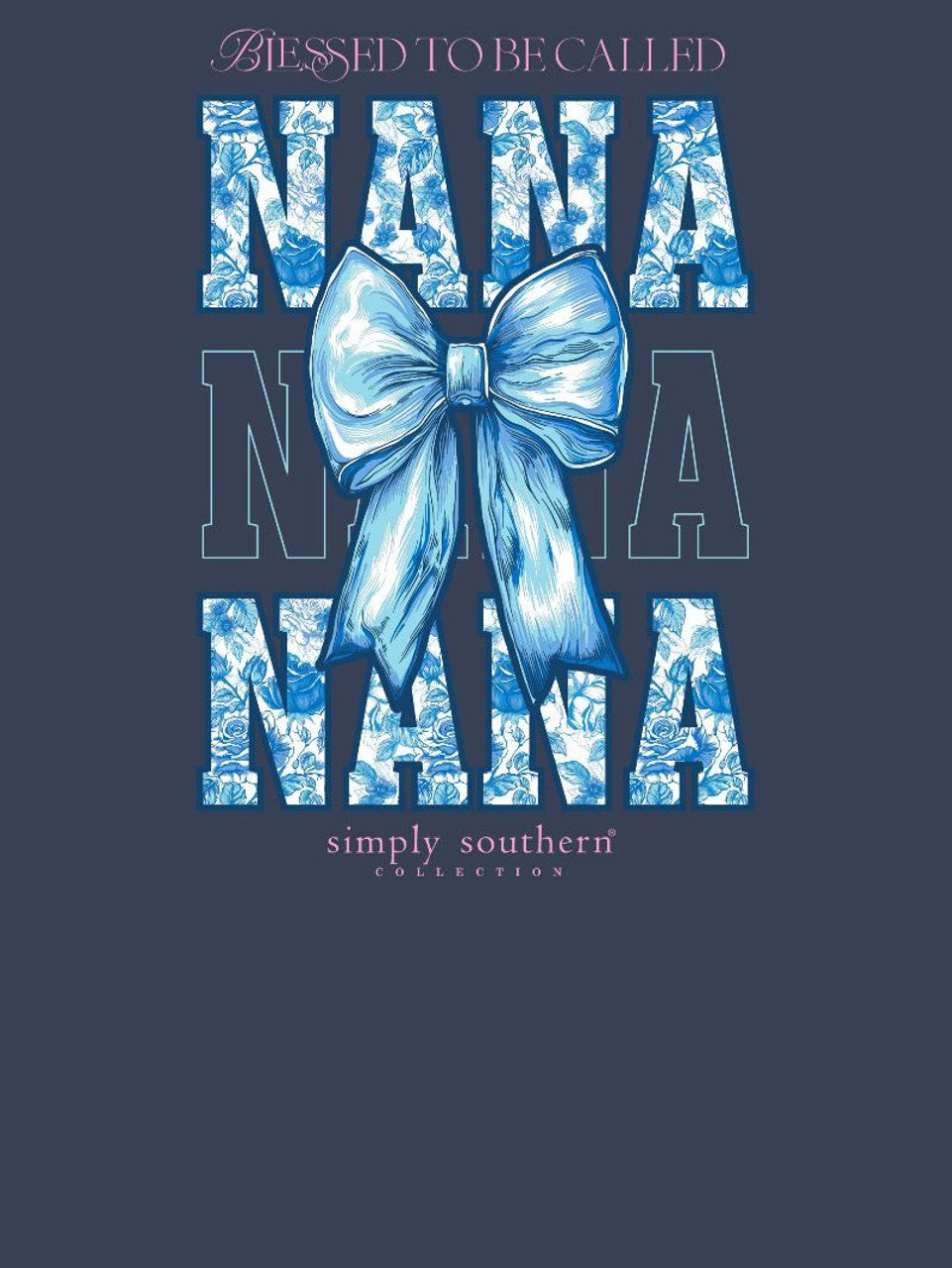 FINAL SALE - Simply Southern - Blessed to be Called Nana Long Sleeve Tee - 2024