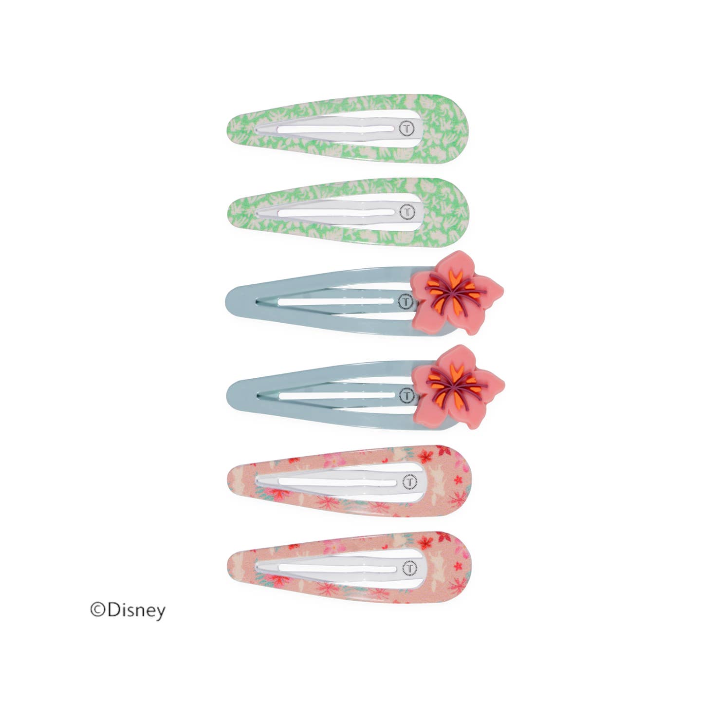TELETIES - Moana Snap Clips - 6ct.