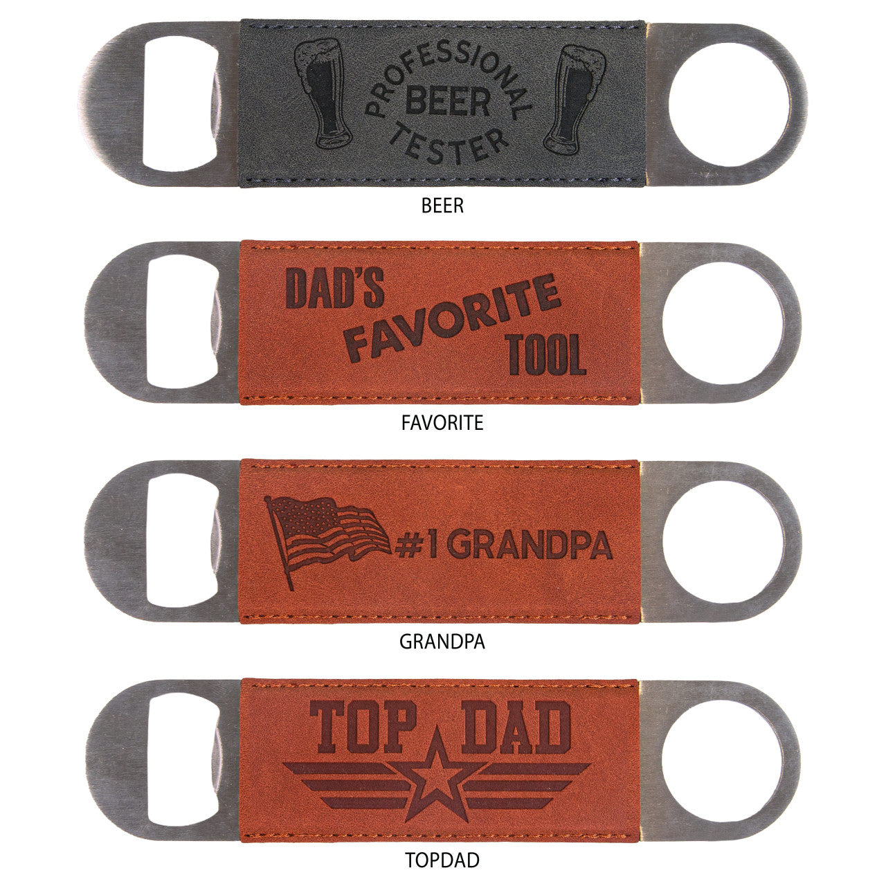FINAL SALE - Simply Southern - Leather Bottle Opener - ASST.