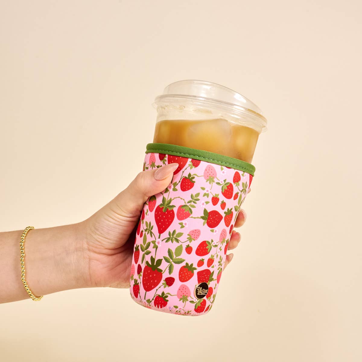 The Darling Effect - Sip Savvy Drink Sleeve - Large - Strawberry Fields