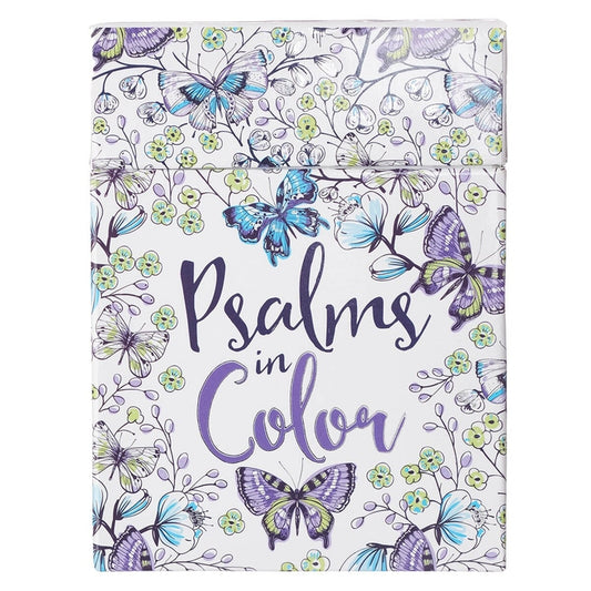 Boxed Coloring Cards Psalms in Color