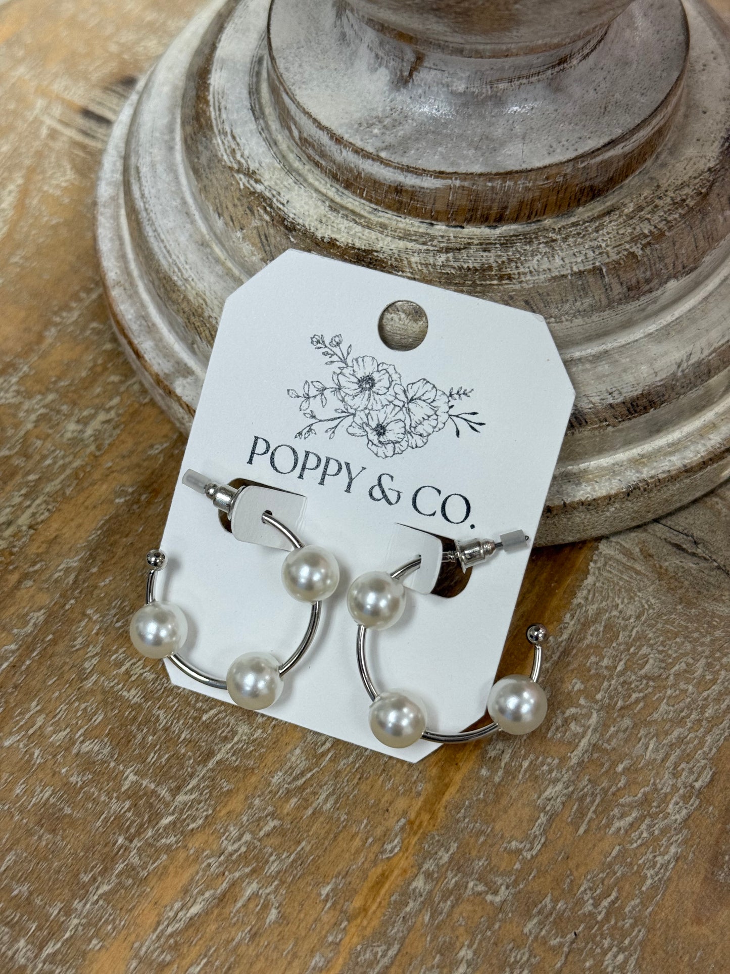 The Paisleigh Earrings - Silver