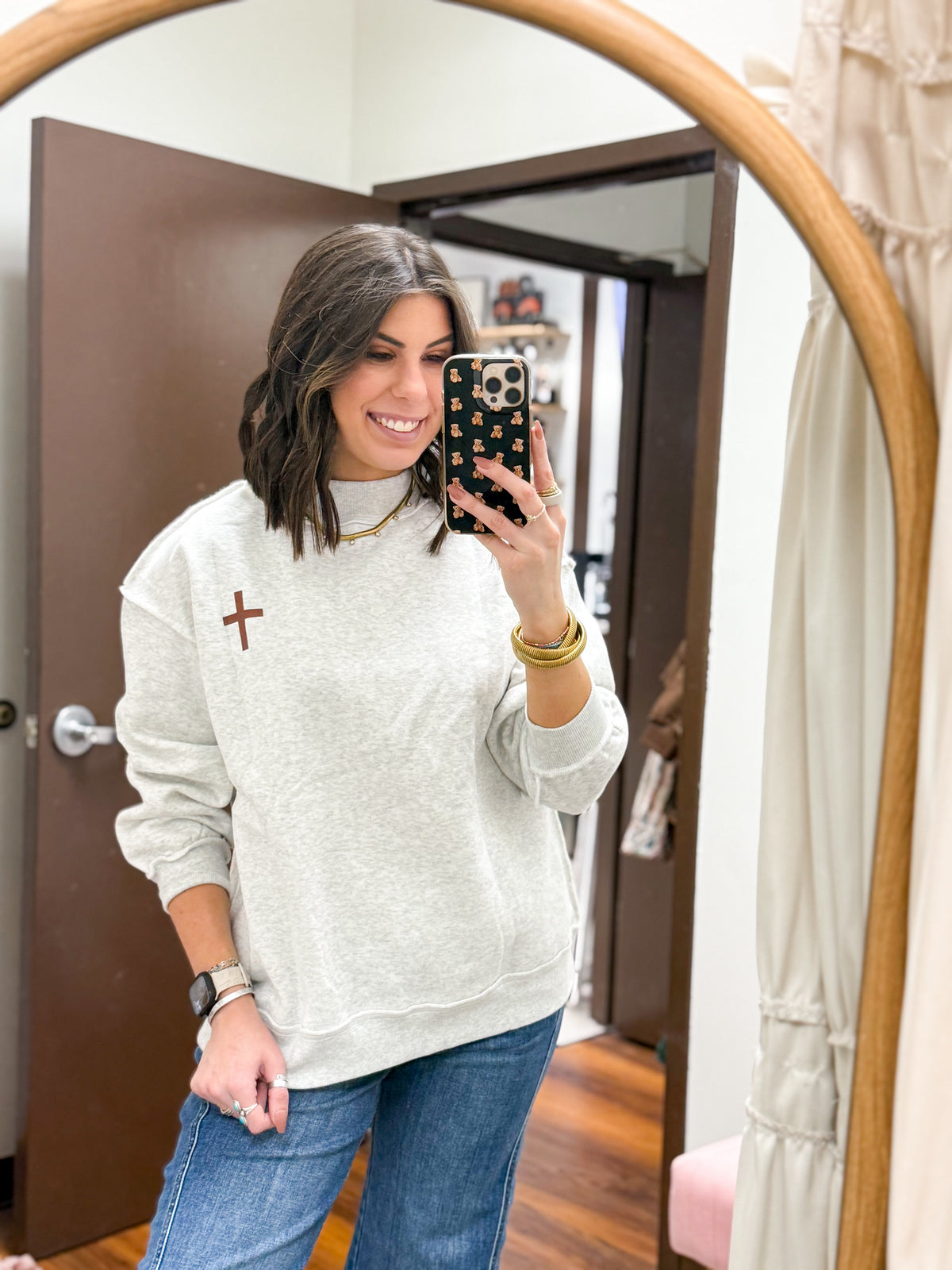 The Jesus Saves Reversible Mock Neck