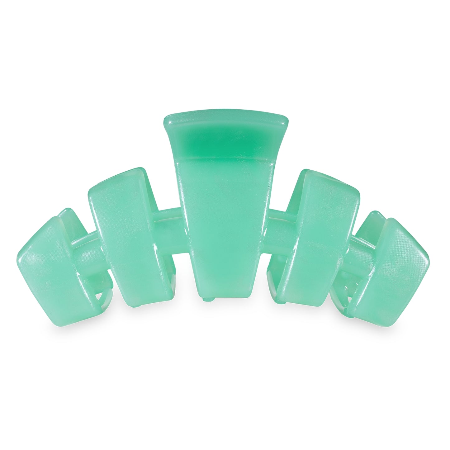 TELETIES - Classic Large Hair Clip - Spring Splash