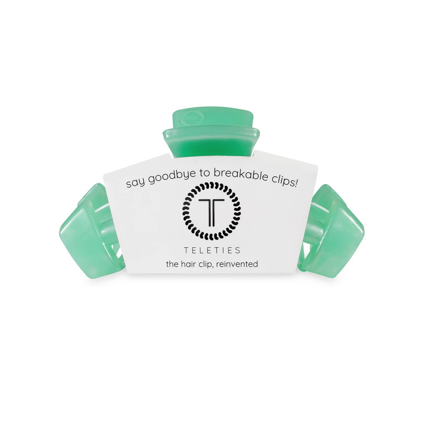 TELETIES - Classic Small Hair Clip - Spring Splash