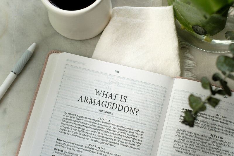 Light for Life NASB Study Bible : Blush Bouquet