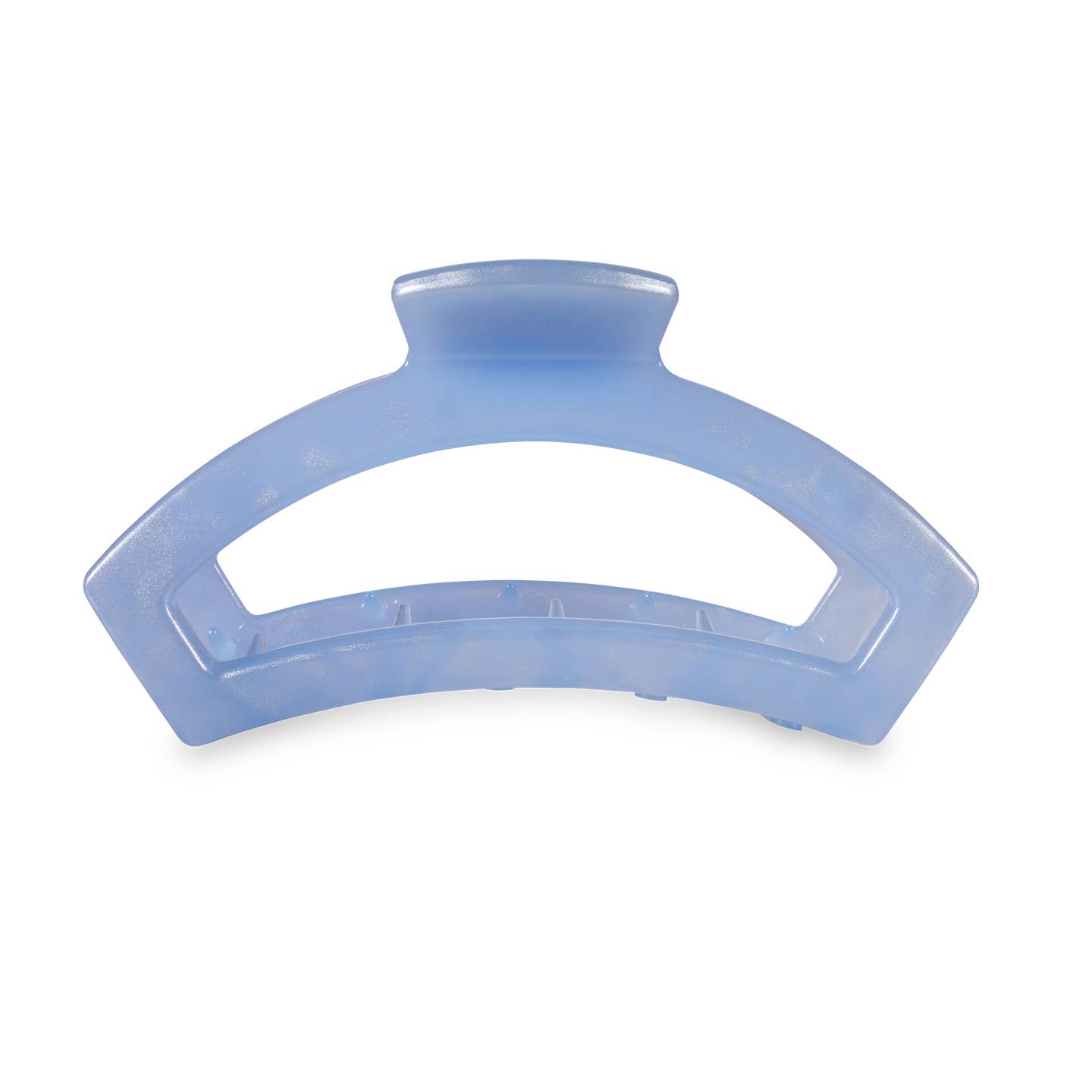 TELETIES - Open Medium Hair Clip - Blue Lagoon