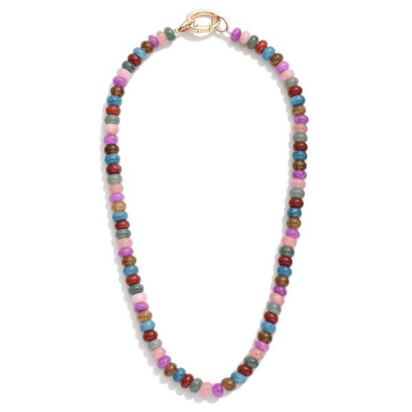 The Jeneen Necklace - Dark Multi