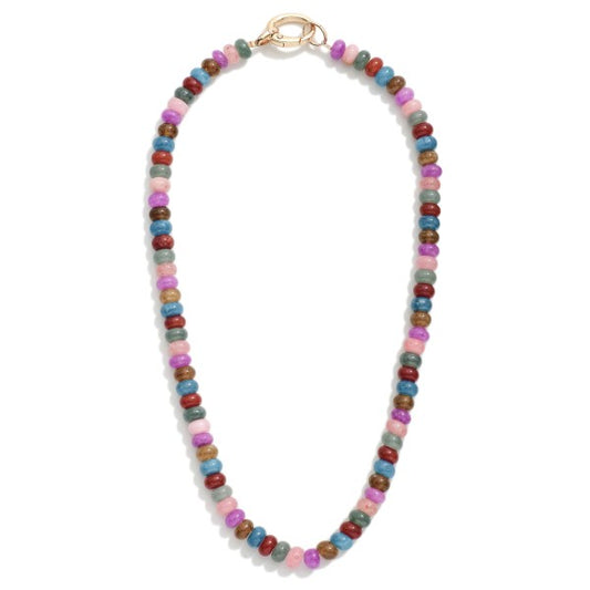 The Jeneen Necklace - Dark Multi