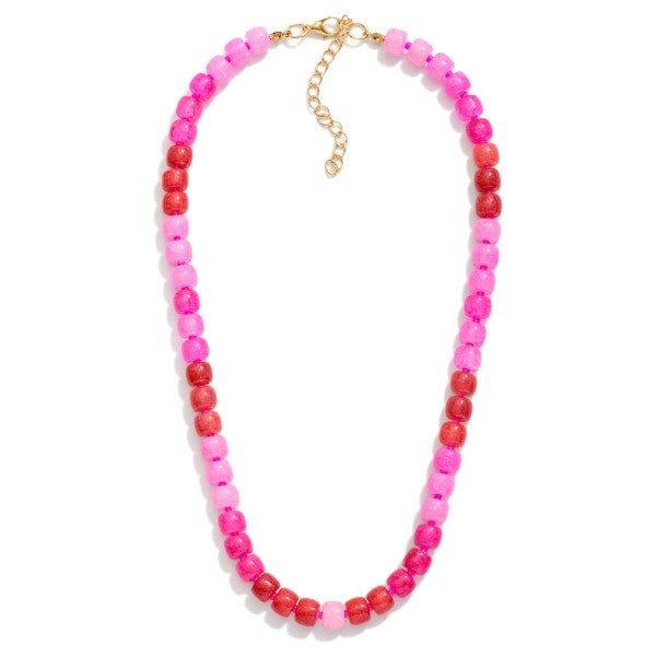 The Callyn Necklace - Pink