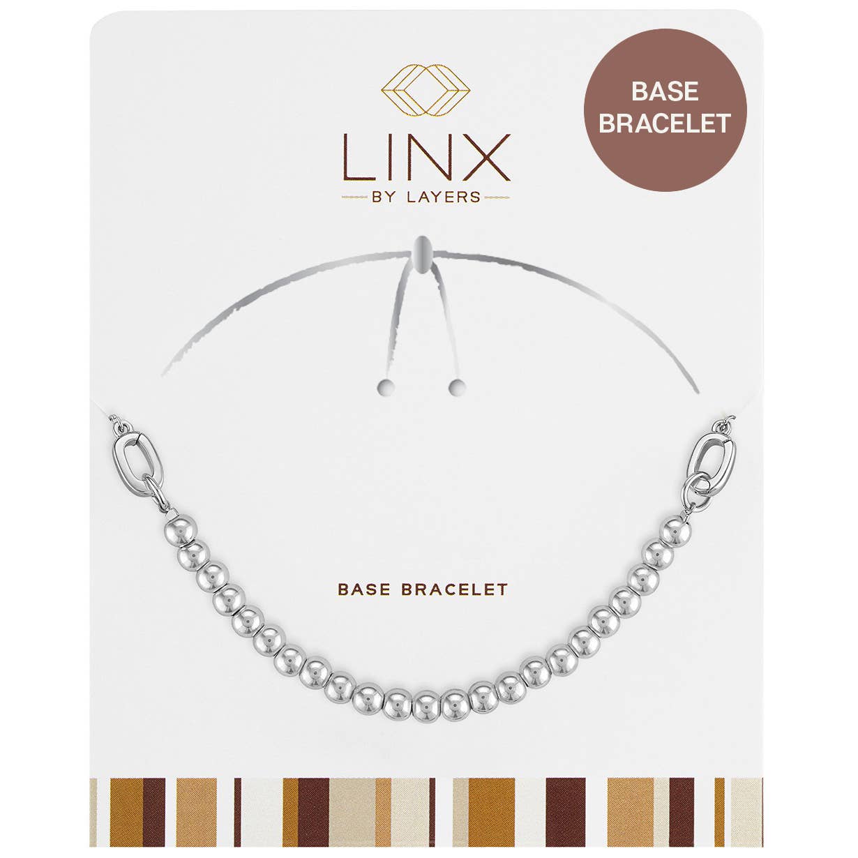 LINX - Base Bracelet - Silver Ball