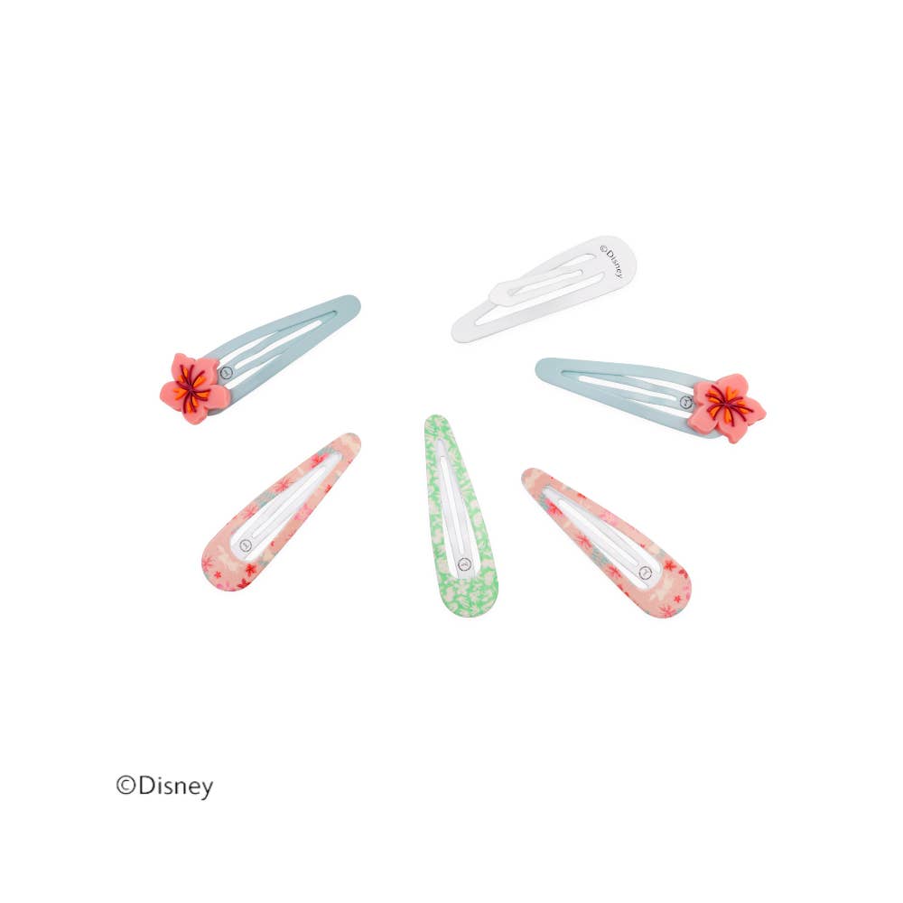 TELETIES - Moana Snap Clips - 6ct.