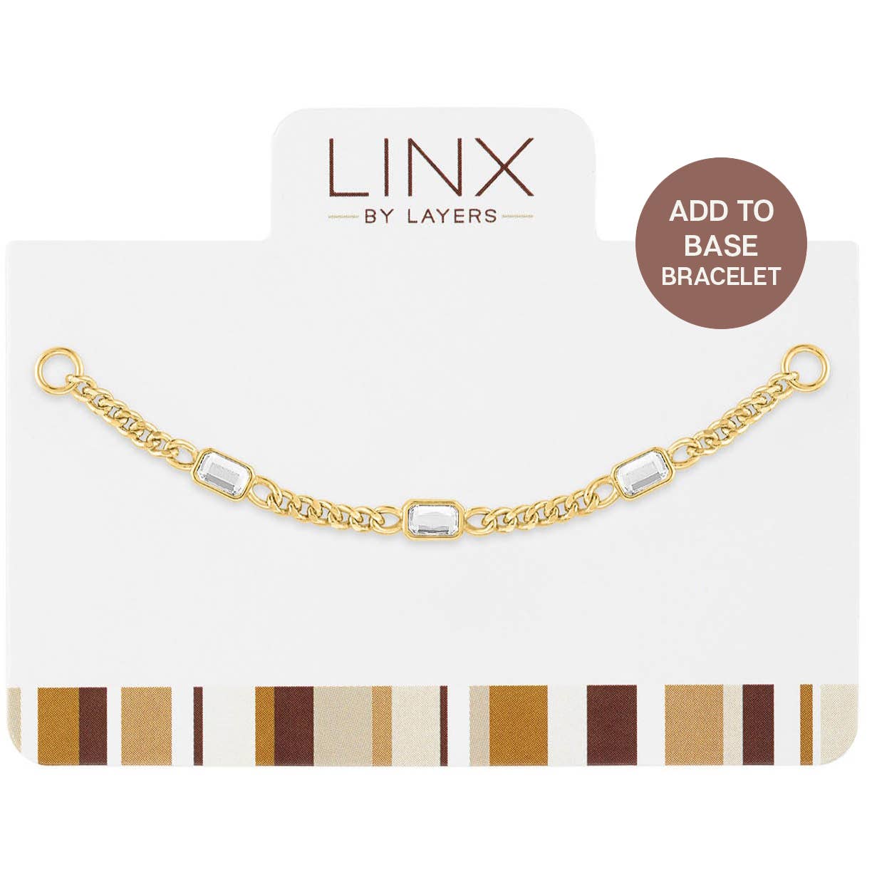LINX - Add On - Gold Chunky Chain Solitaire