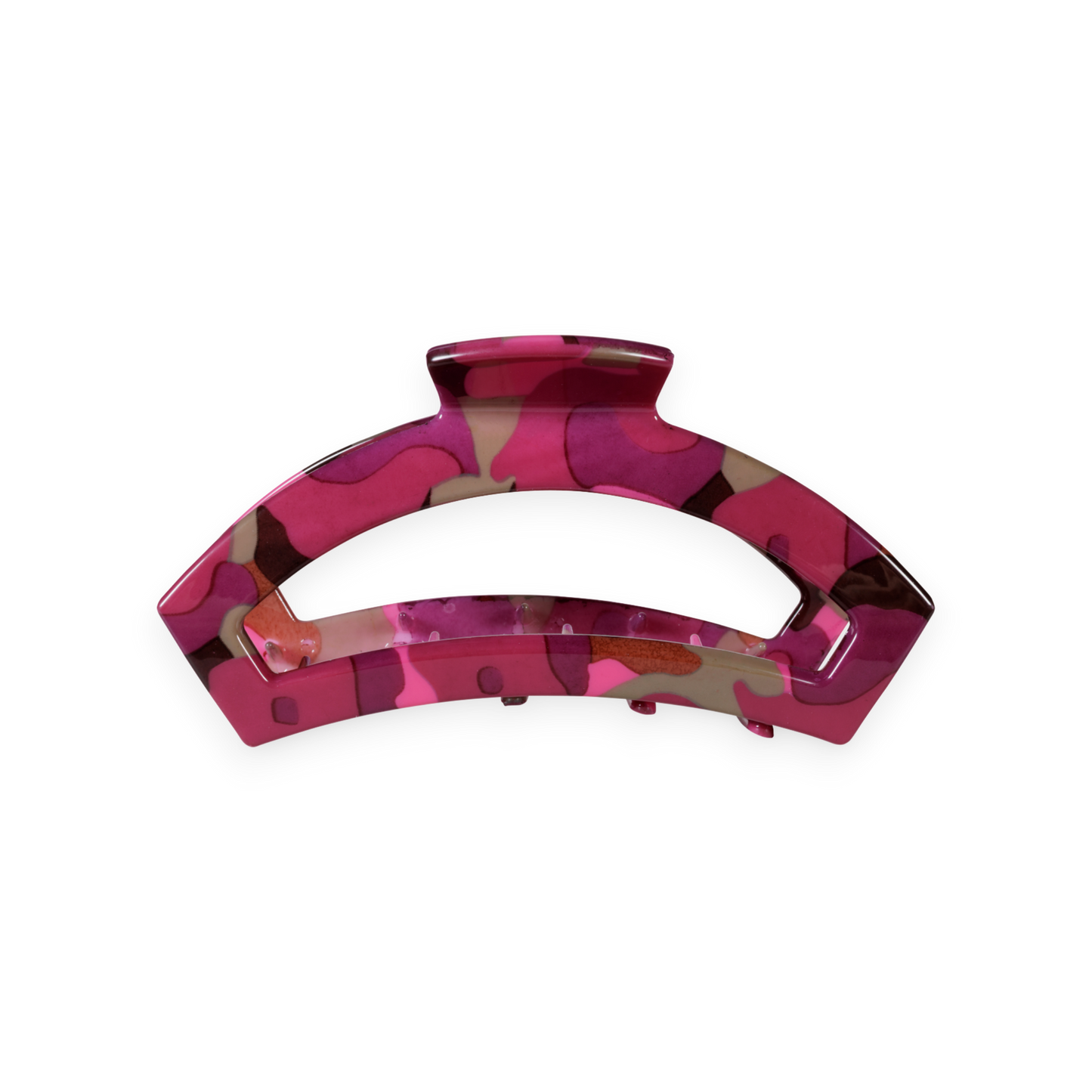 TELETIES - Open Small Hair Clip - Garden Glam