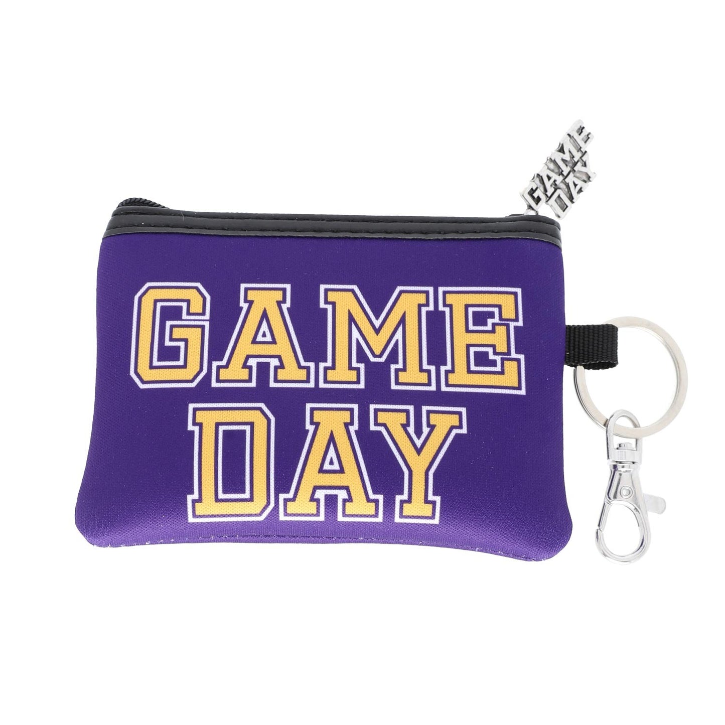 Game Day Keychain Coin Pouch - Asst. Colors