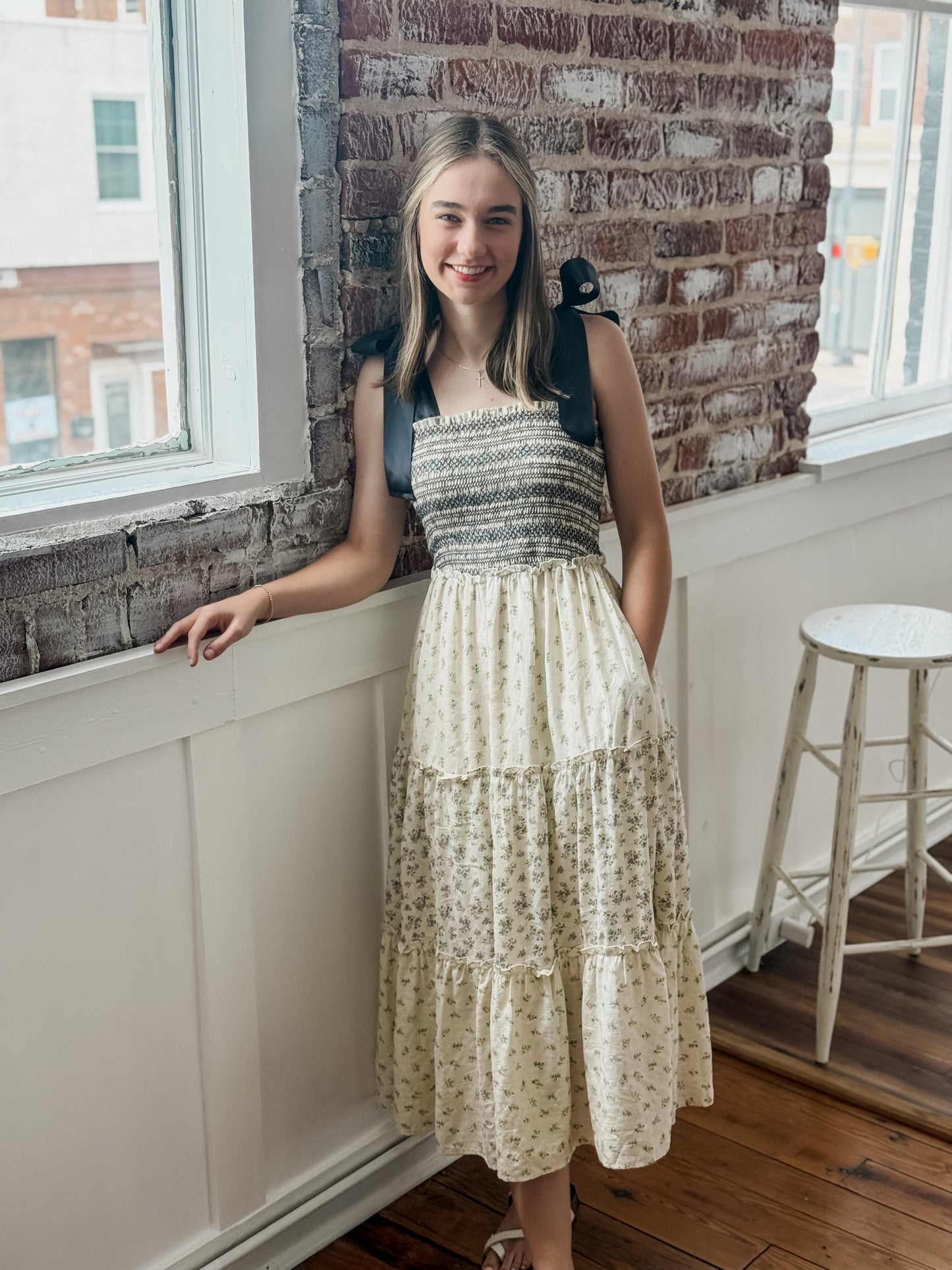 FINAL SALE - The Addison Smocked Dress