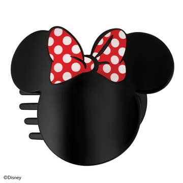TELETIES - Large Flat Hair Clip - Disney: Minnie Mouse Shaped