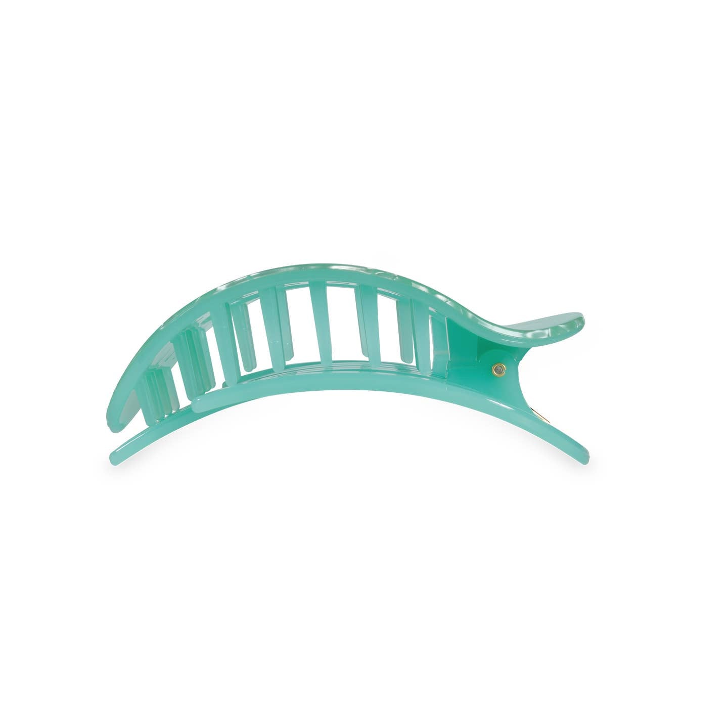 TELETIES - Medium Flat Round Clip - Spring Splash