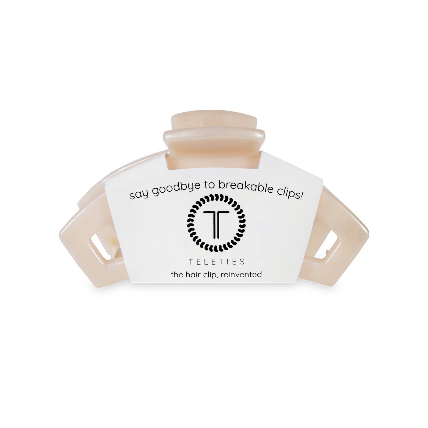 TELETIES - Open Small Hair Clip - Soft Surf