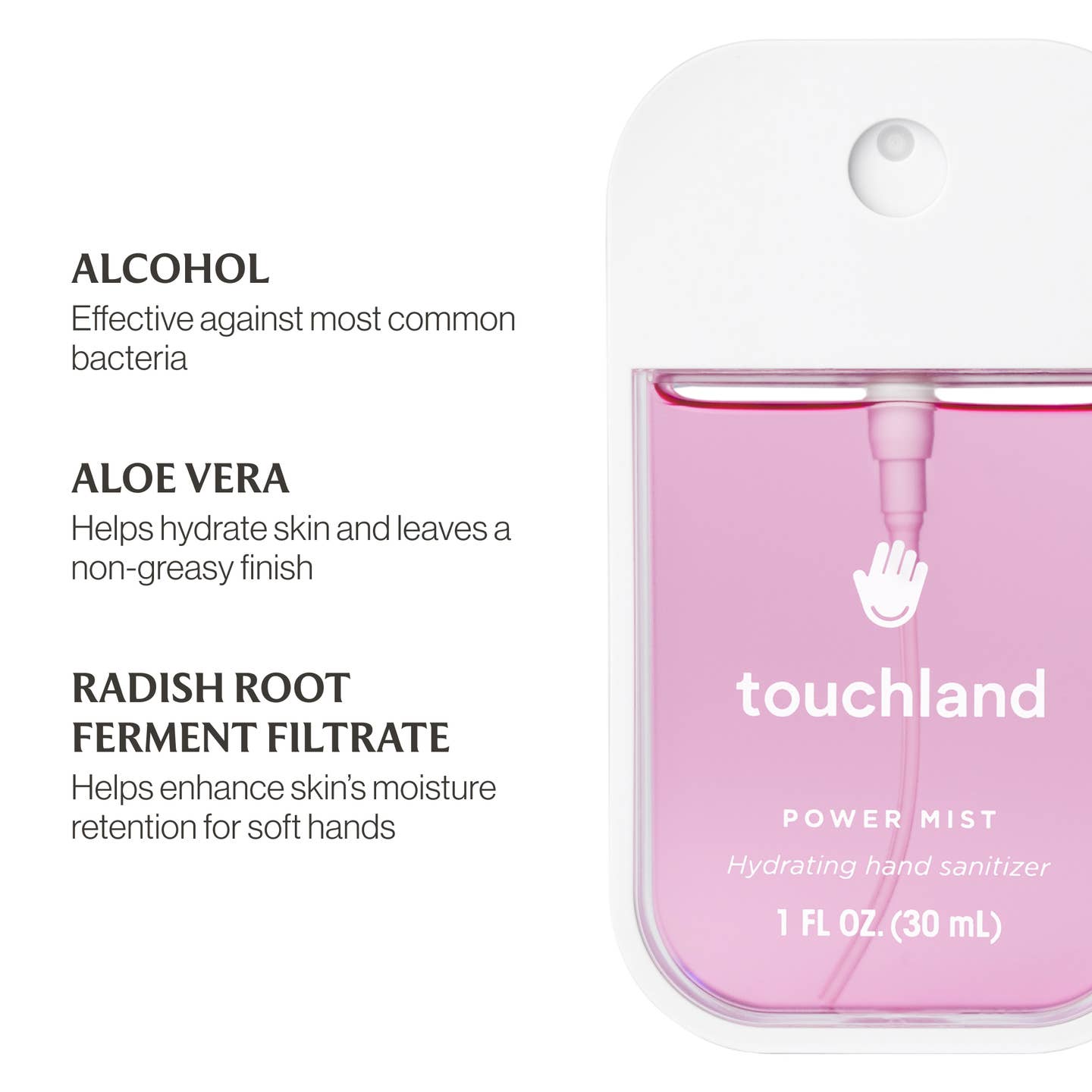 Touchland - Power Mist Hydrating Hand Sanitizer - Berry Bliss