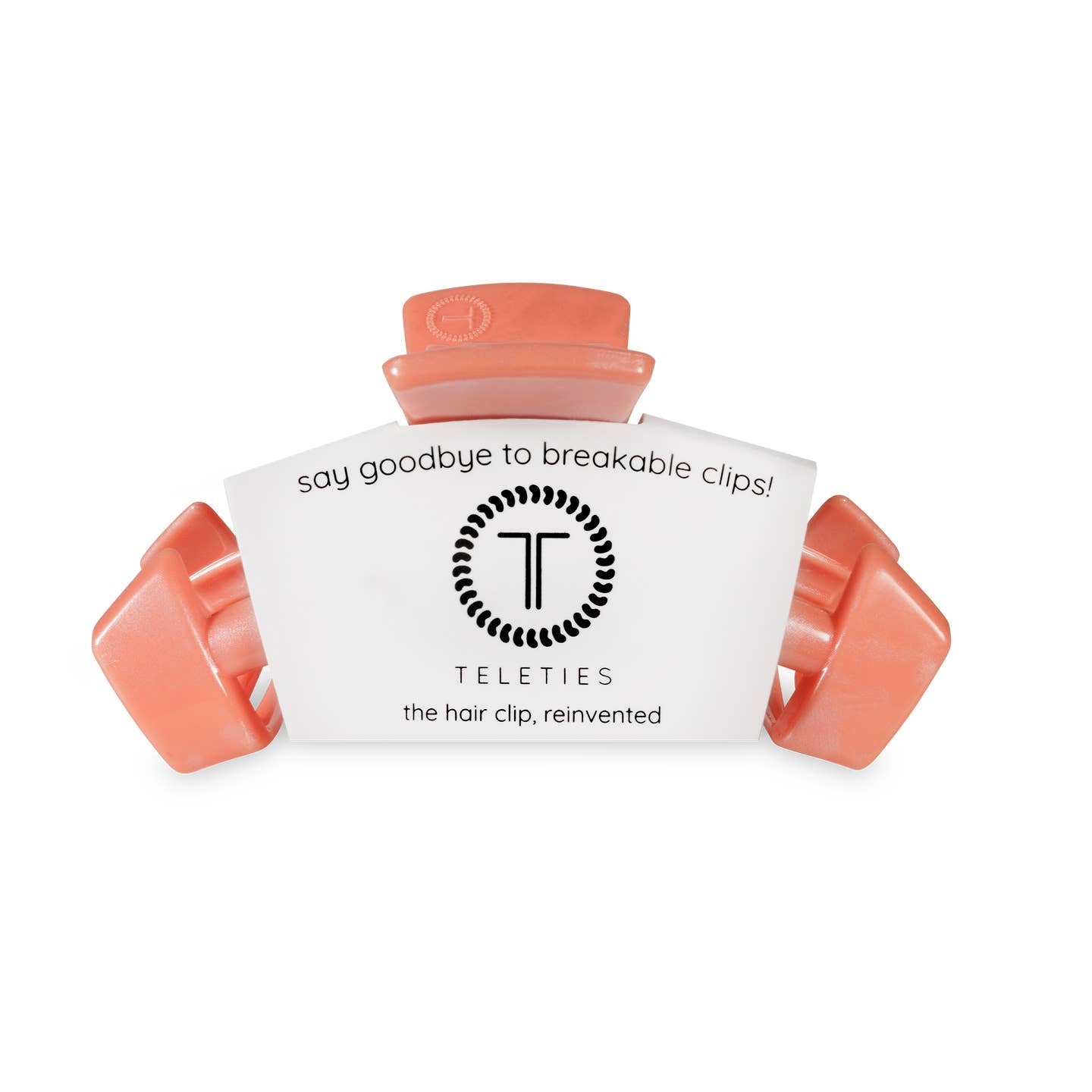 TELETIES - Classic Medium Hair Clip - Dreamsicle