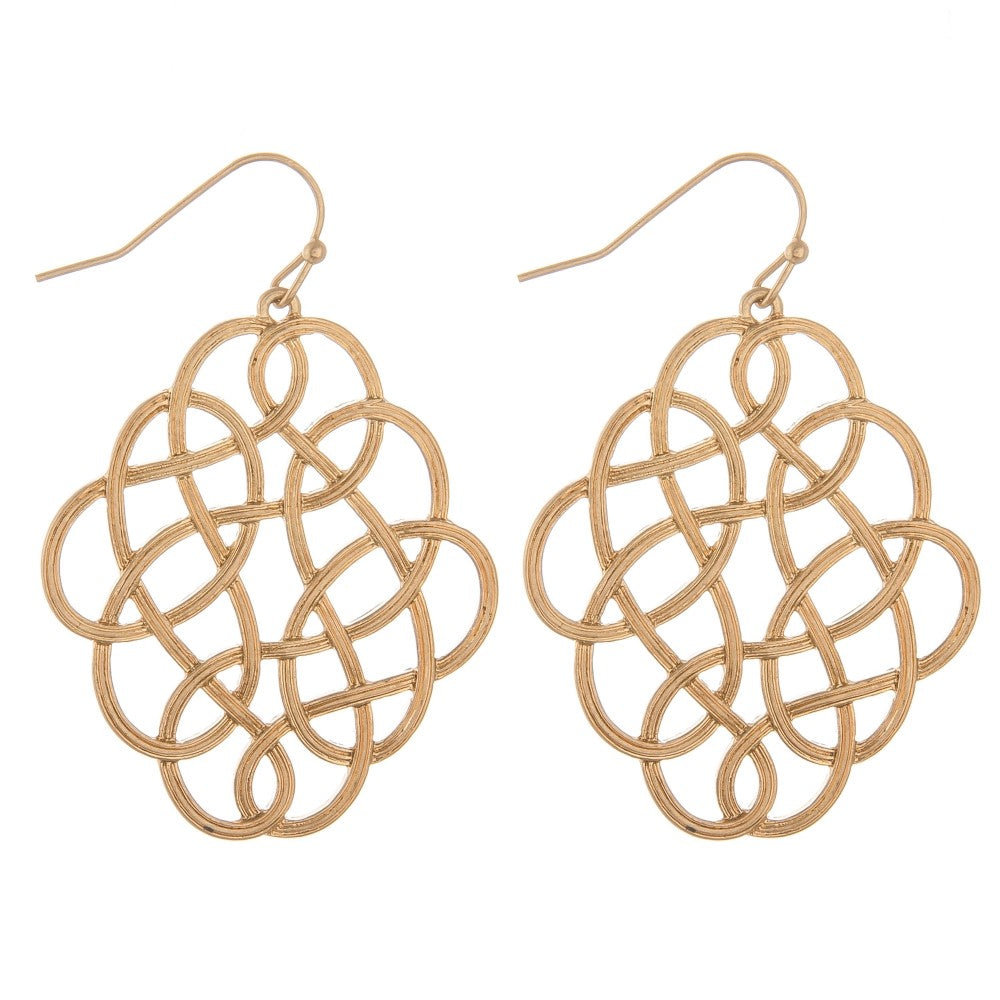 The Lena Earrings - Gold