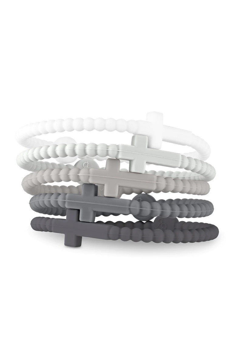 The Cross Silicone Bracelet Pack - ASST. COLORS