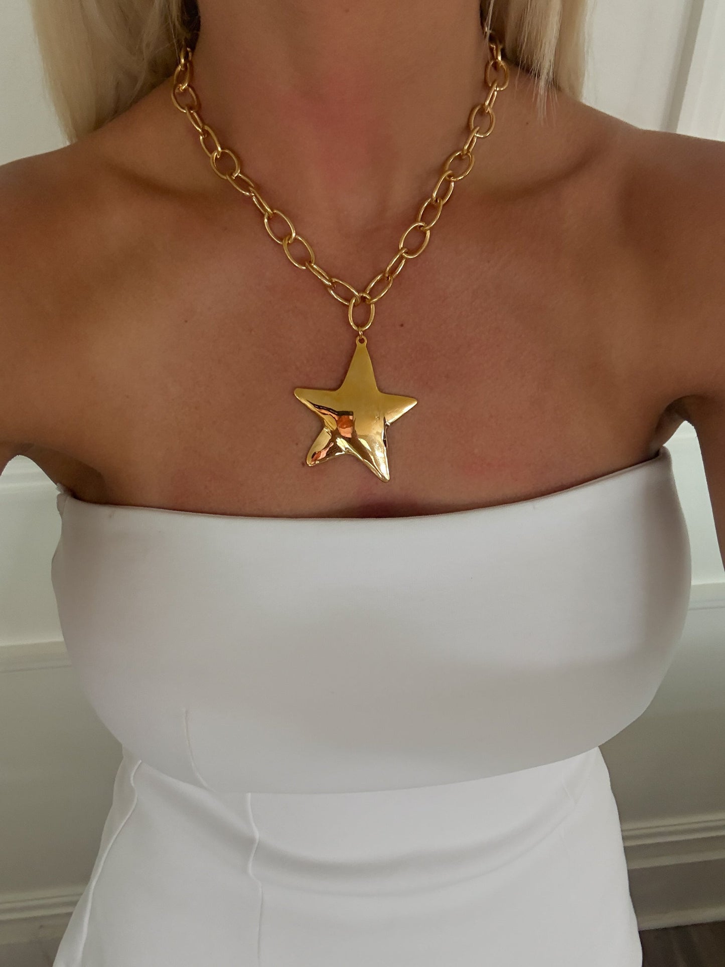 CHANSUTTPEARLS - The Star Necklace - Gold