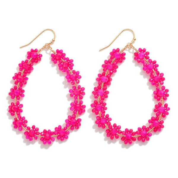 The Hadley Earrings - Fuchsia