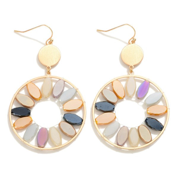 The Oaklee Earrings - Dark Multi