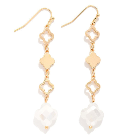 The Kora Earrings - White