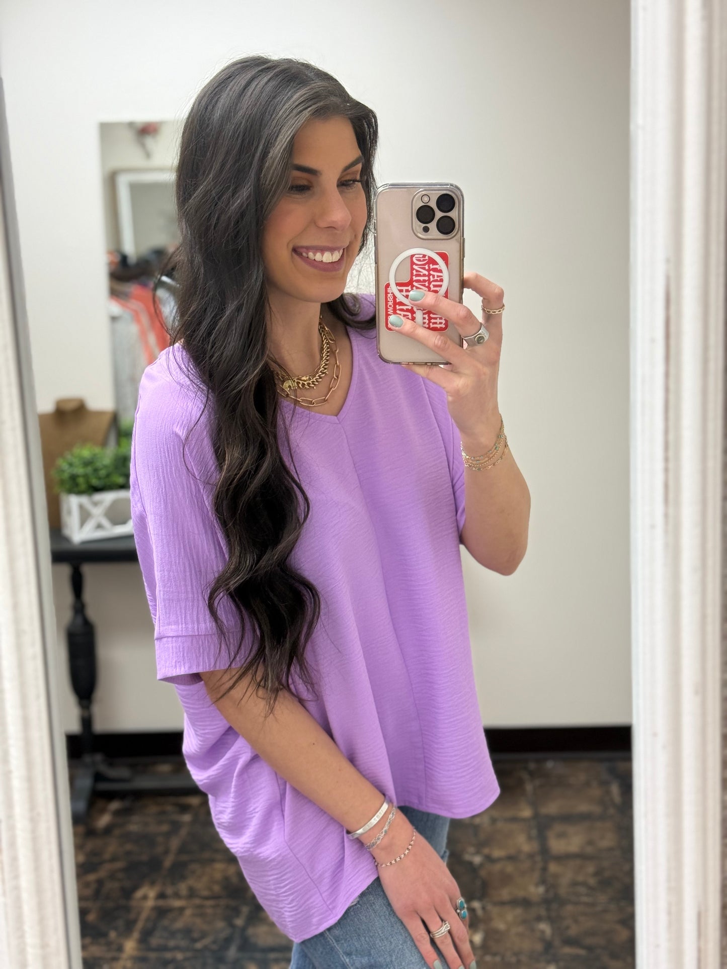 FINAL SALE - The Becca Top - Lavender
