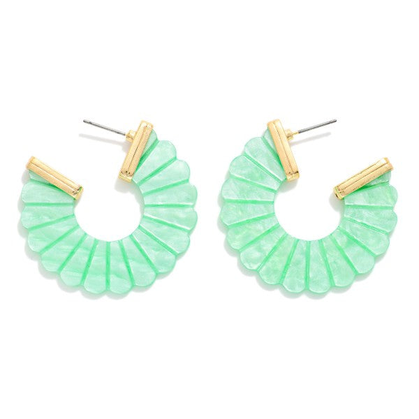 The Jolie Earrings - Mint