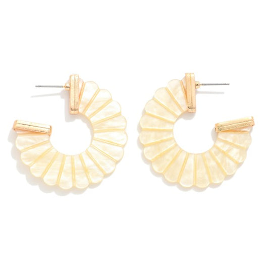 The Jolie Earrings - Natural