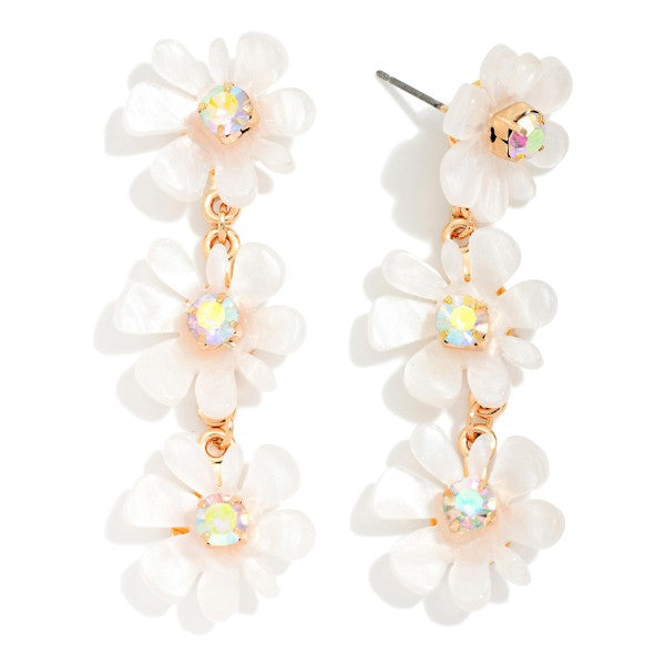 The Gracyn Earrings - White