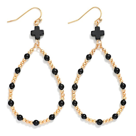 The Kasi Earrings - Black