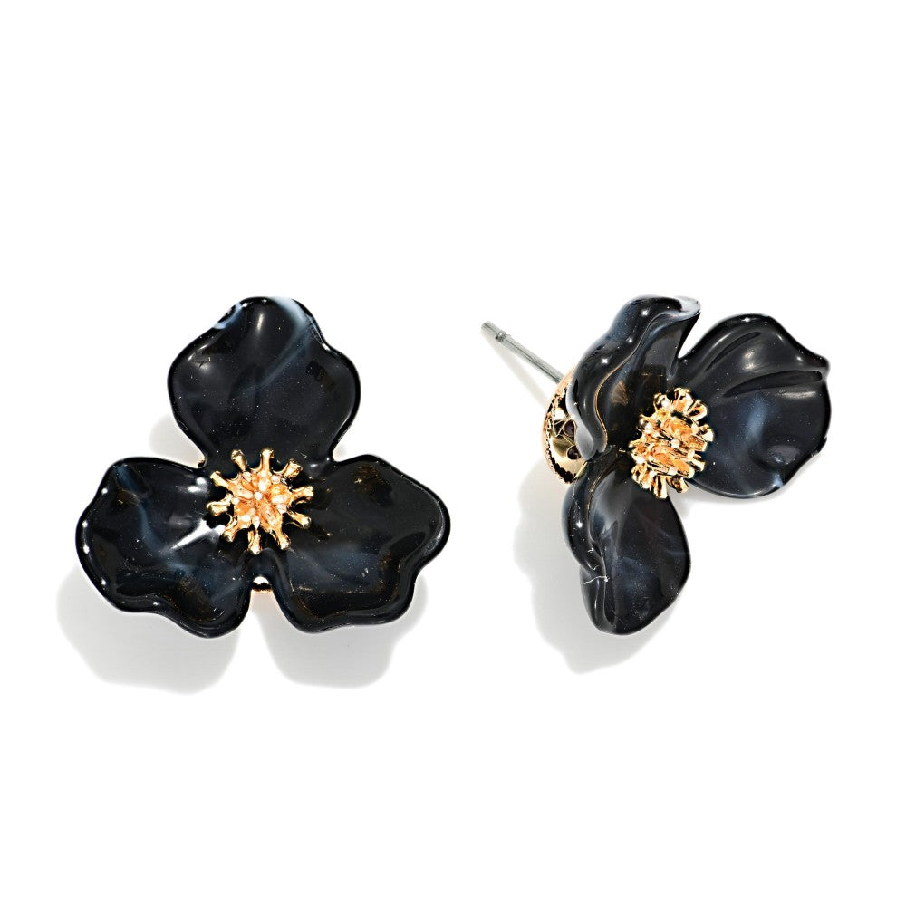 The Delilah Earrings - Black