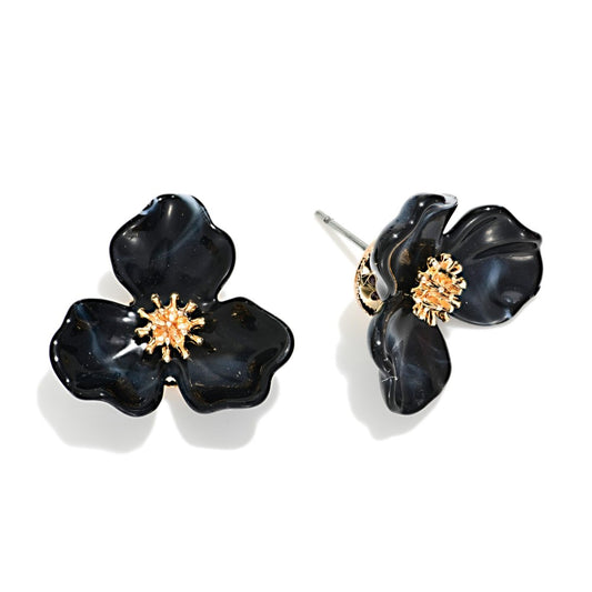 The Delilah Earrings - Black