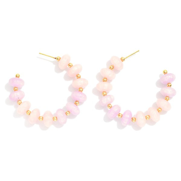 The Laylani Earrings - Pink