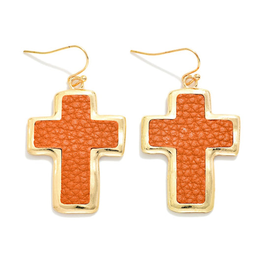 The Ruth Earrings - Brown
